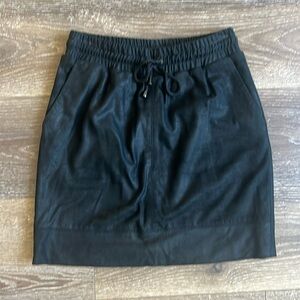 Just Female leather skirt